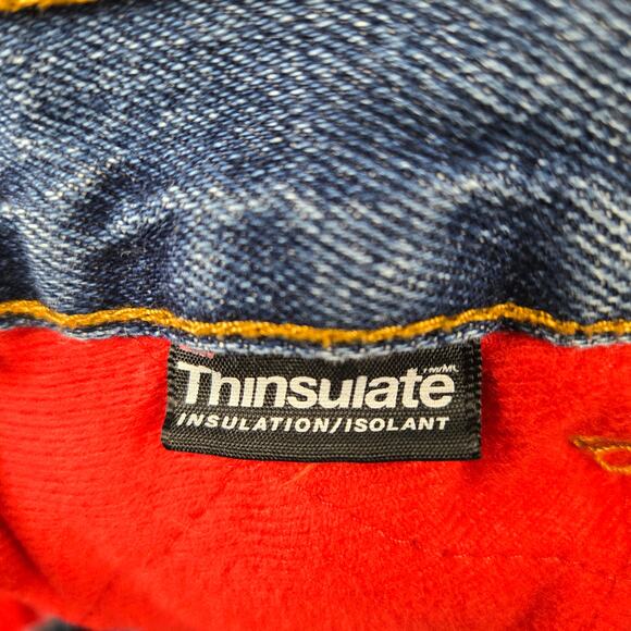 Berne Lined Men's Jeans Thinsulate Fleece 42x30 Carpenter Farm Workwear Outdoor - Picture 2 of 16